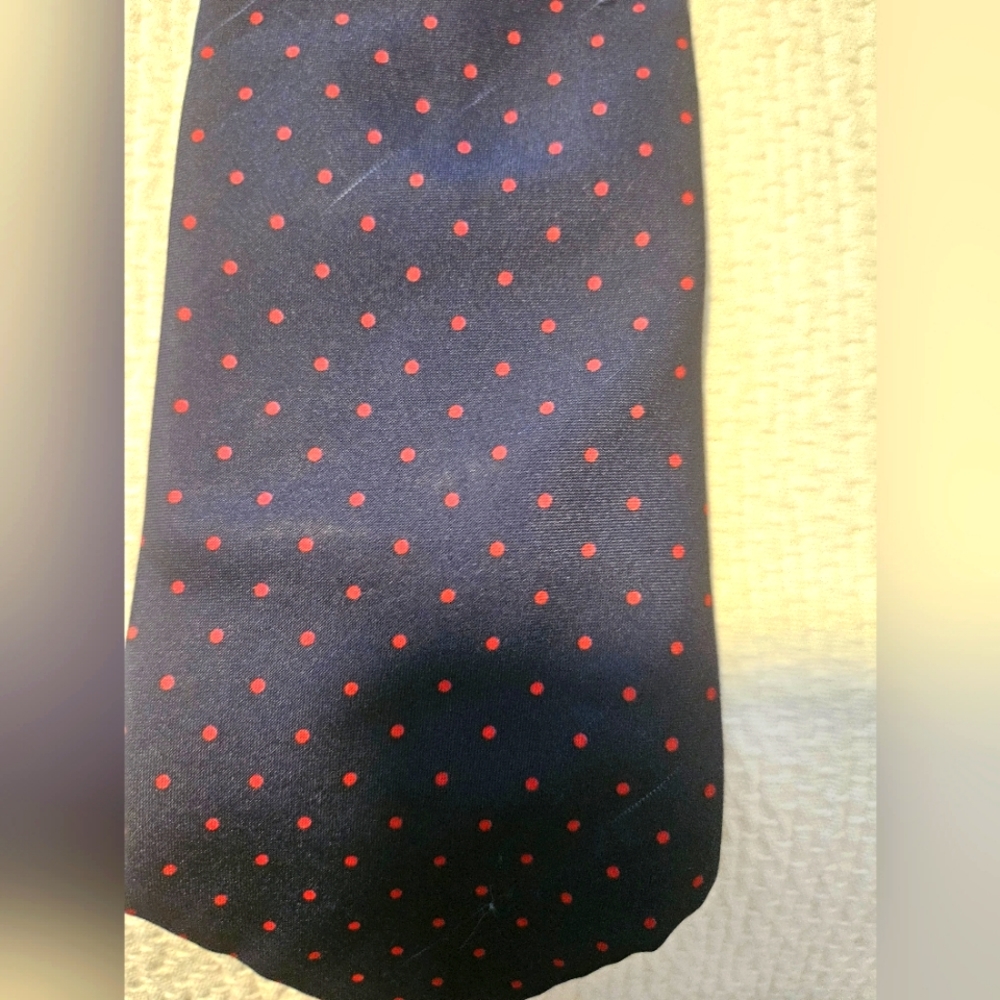 Men's Vintage Pirelli Collection Navy tie
